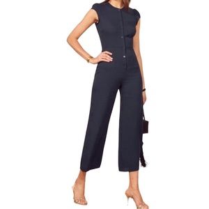 [Reformation] Marina Wide Leg Jumpsuit